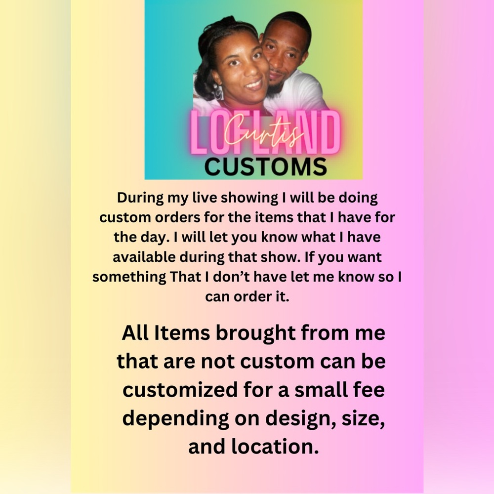 Custom Orders